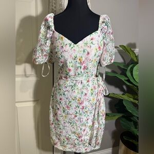Guess Multicolor Floral Mini Dress